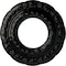 Ekena Millwork Lisbon Ceiling Medallion (Fits Canopies up to 7"), Hand-Painted Black Pearl, 15 3/8"OD x 7"ID x 1"P CM15LIBPS - alternate 1